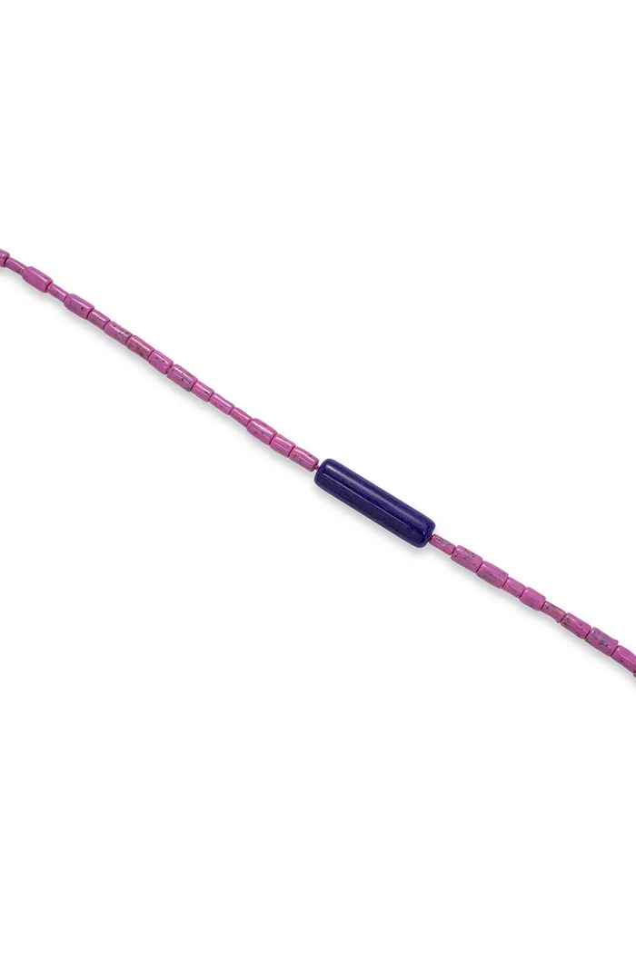 Dodatki BERRIES ogrlica ženska Peony Necklace NWA025 vijolična