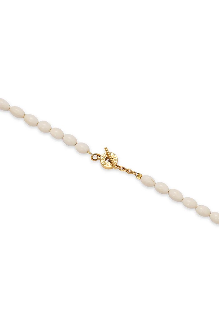 Dodatki BERRIES ogrlica ženska Daisy Necklace NWA012 bela