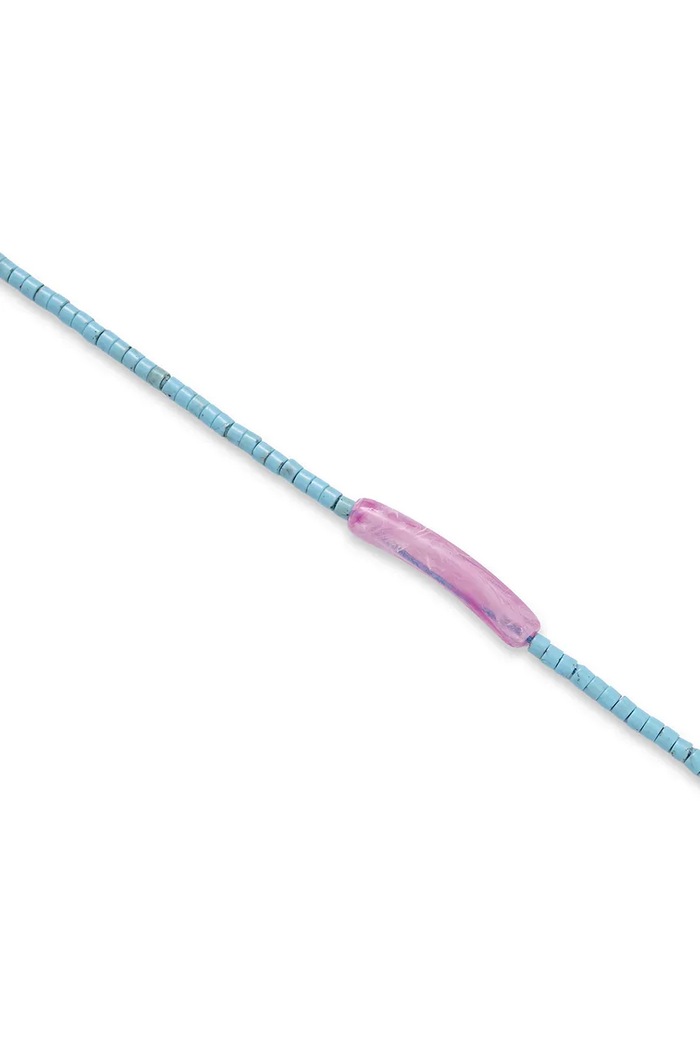 Dodatki BERRIES ogrlica ženska Azure Necklace NWA015 modra