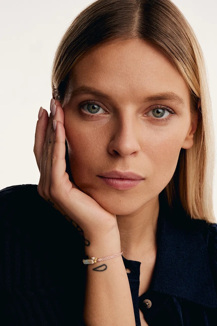 Αξεσουάρ BERRIES Βραχιόλι γυναικείο Power of Self-care bracelet BPO001SG μπεζ