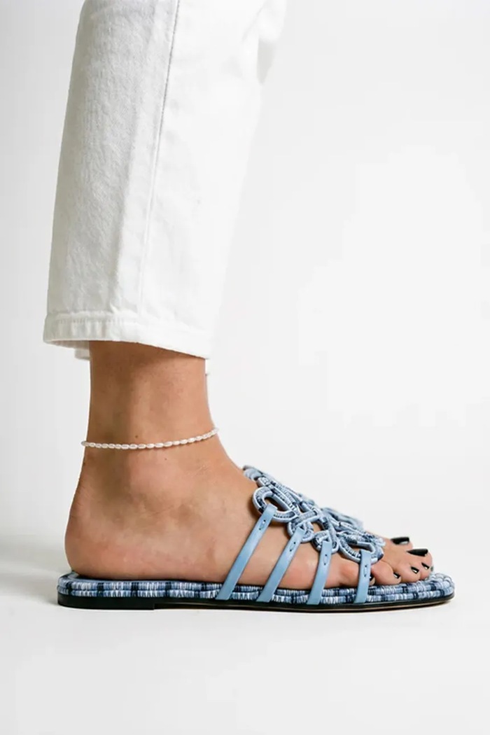 Βραχιόλι ποδιού Γυναικείο Mulberry Anklet BERRIES BWA010 λευκό