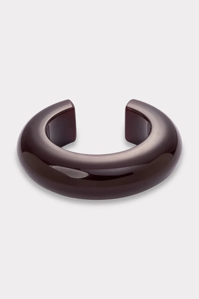 BERRIES Βραχιόλι γυναικείο Bangle Loop Burgundy BZY018 μπορντό AW26