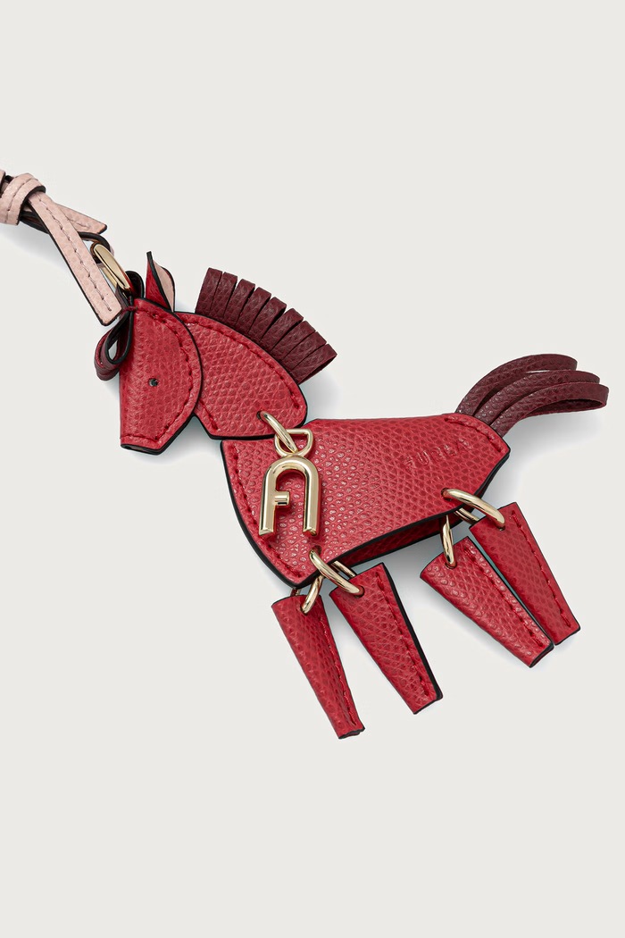 Furla Brelok damski Allegra Horse Charm WK00555.ACO000.TRB00 czerwony AW26