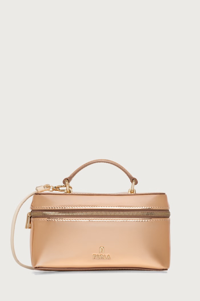 Furla Torebka crossbody damska Camelia Micro złoty WE00780.BX2052.3004S