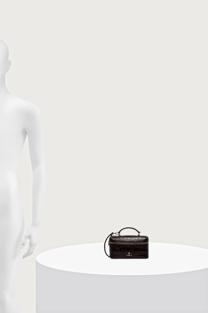 Furla Kosmetyczka damska skórzana Camelia Micro WE00625.BX4255.2460S