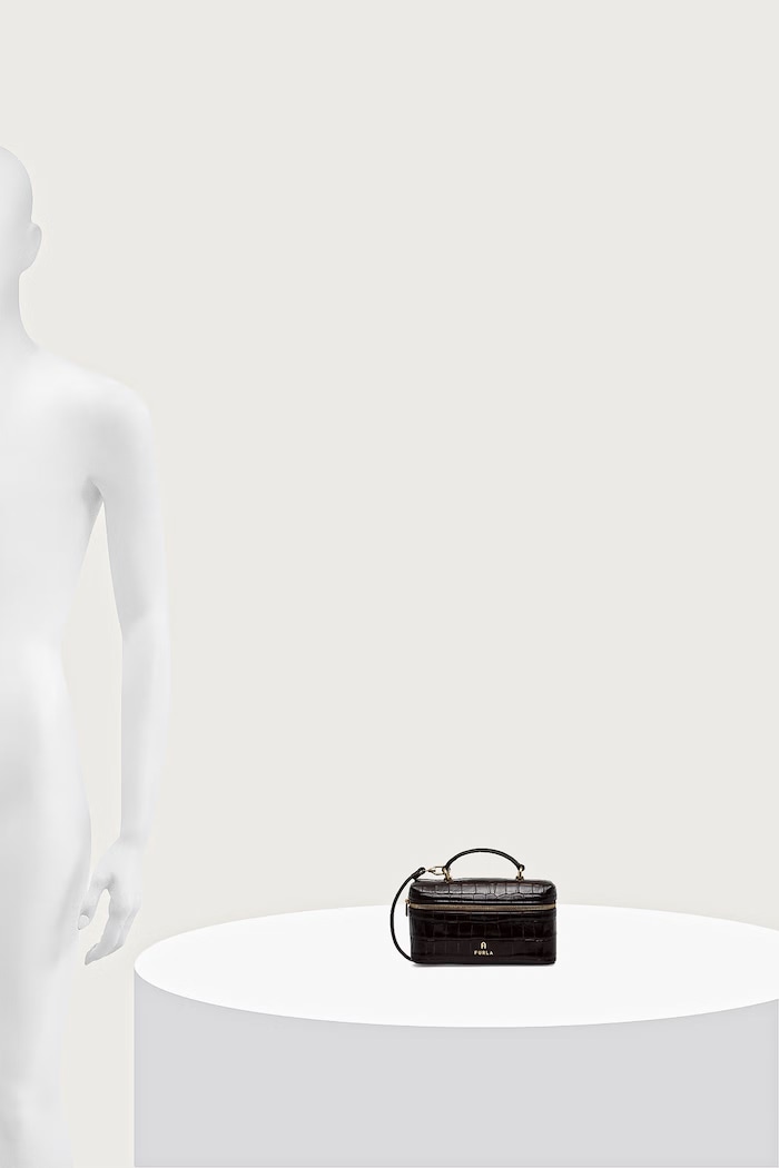 Furla Kosmetyczka damska skórzana Camelia Micro WE00625.BX4255.2460S