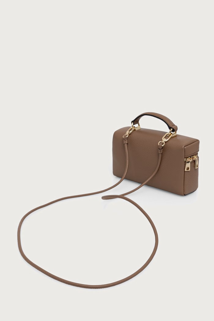 Akcesoria Furla Torebka crossbody damska skórzana Camelia Micro WE00625.HSF000.4489S brązowy