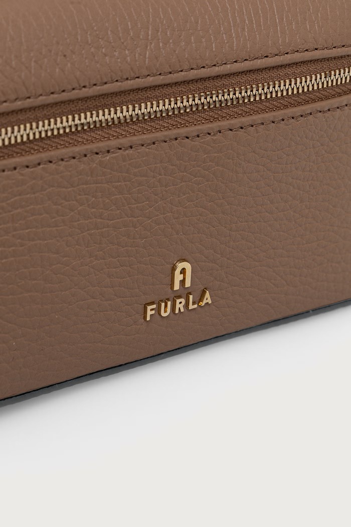 Torebka crossbody damska skórzana Camelia Micro Furla WE00625.HSF000.4489S brązowy