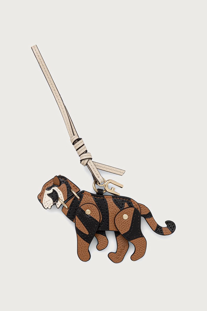 Furla Brelok damski Allegra Tiger Charm brązowy WK00667.ACO000.4493S