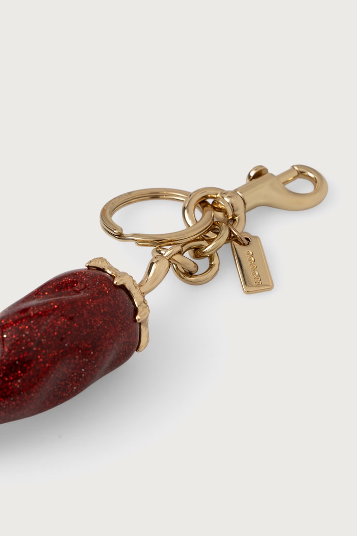 Coach Brelok damski Chili Pepper Bag Charm CER94 czerwony AW26