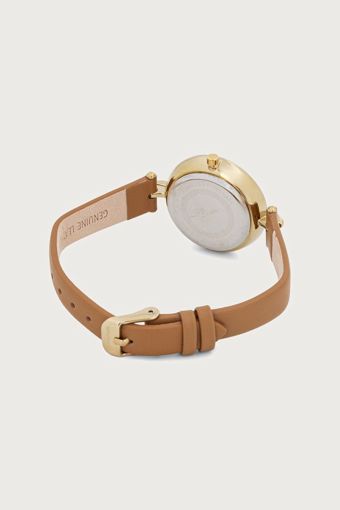 Akcesoria U.S. Polo Assn. zegarek damski HELEN USP8347BR brązowy