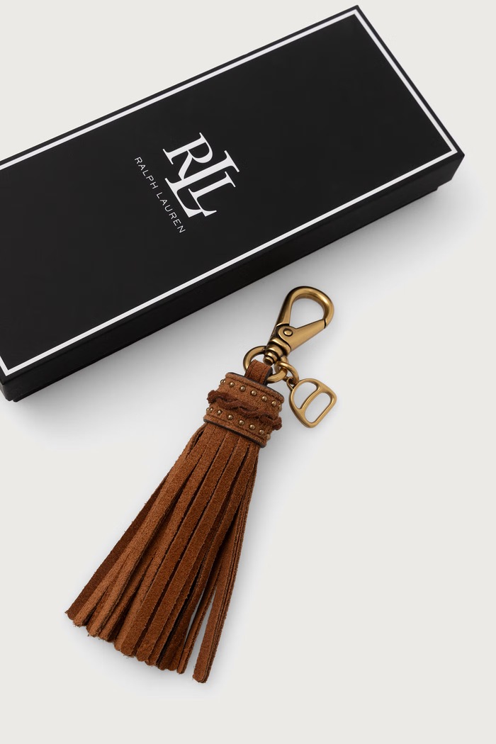 Akcesoria Lauren Ralph Lauren Brelok damski 432P18716 brązowy