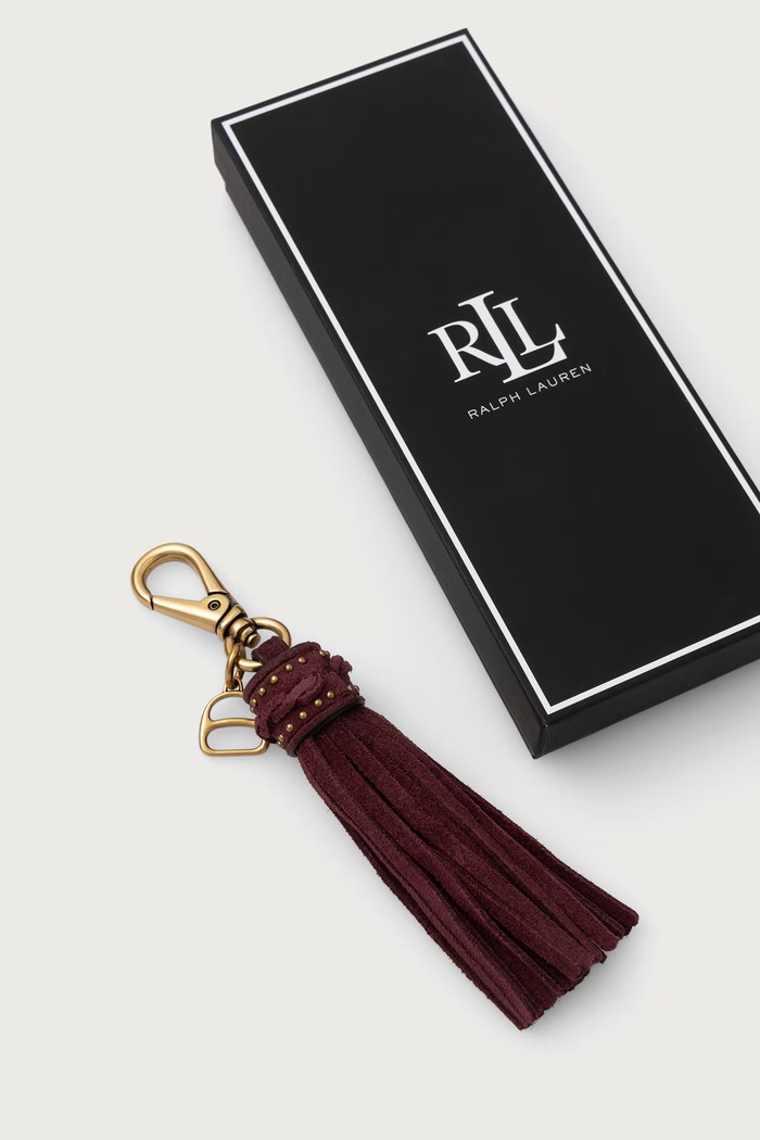 Akcesoria Lauren Ralph Lauren Brelok damski 432P18716 bordowy