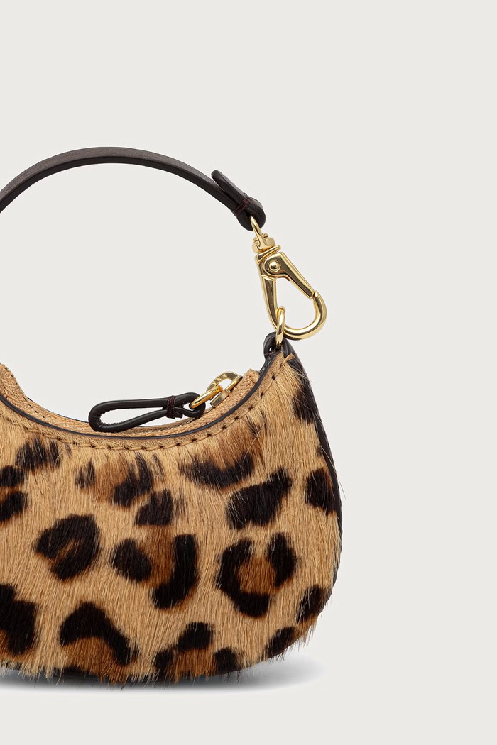 Brelok damski skórzany Lauren Ralph Lauren 432P18700 beżowy