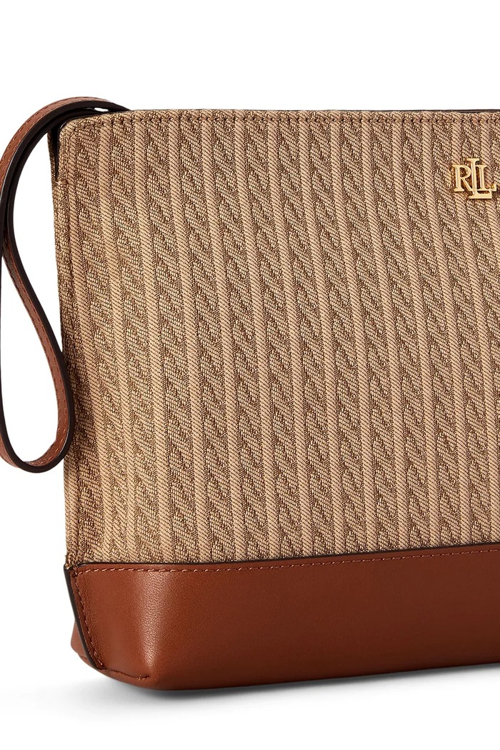Akcesoria Lauren Ralph Lauren Kosmetyczka damska 432P18551 brązowy