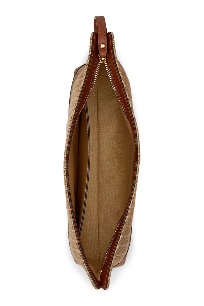 Kosmetyczka damska Lauren Ralph Lauren 432P18551 brązowy
