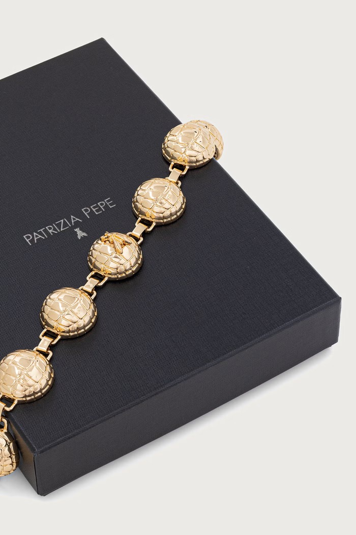 Akcesoria Patrizia Pepe Choker damski 2J0177.M0007 złoty