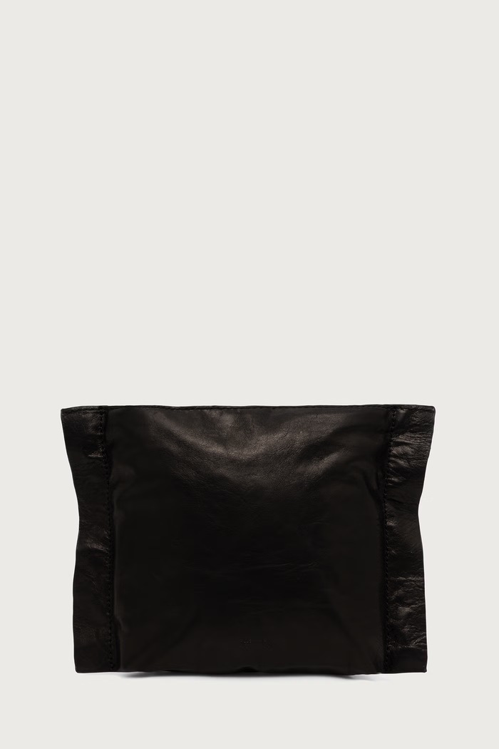 AllSaints Kosmetyczka damska skórzana LUTECE czarny W213XF