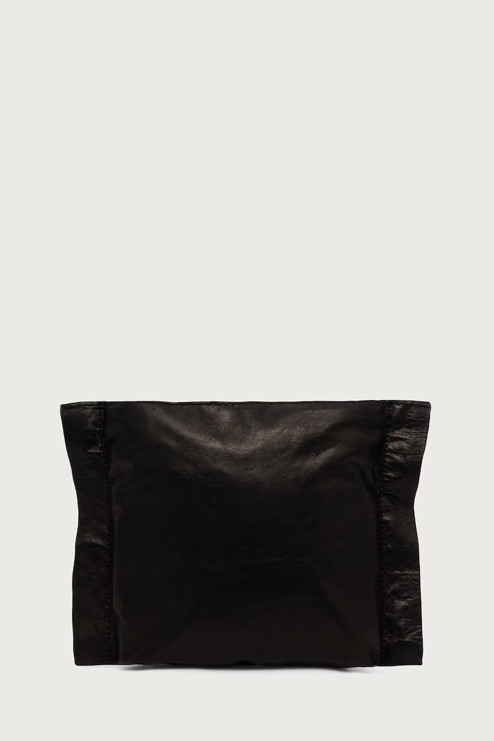 AllSaints Kosmetyczka damska skórzana LUTECE czarny W213XF