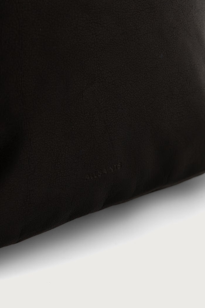 Akcesoria AllSaints Kosmetyczka damska skórzana LUTECE W213XF czarny