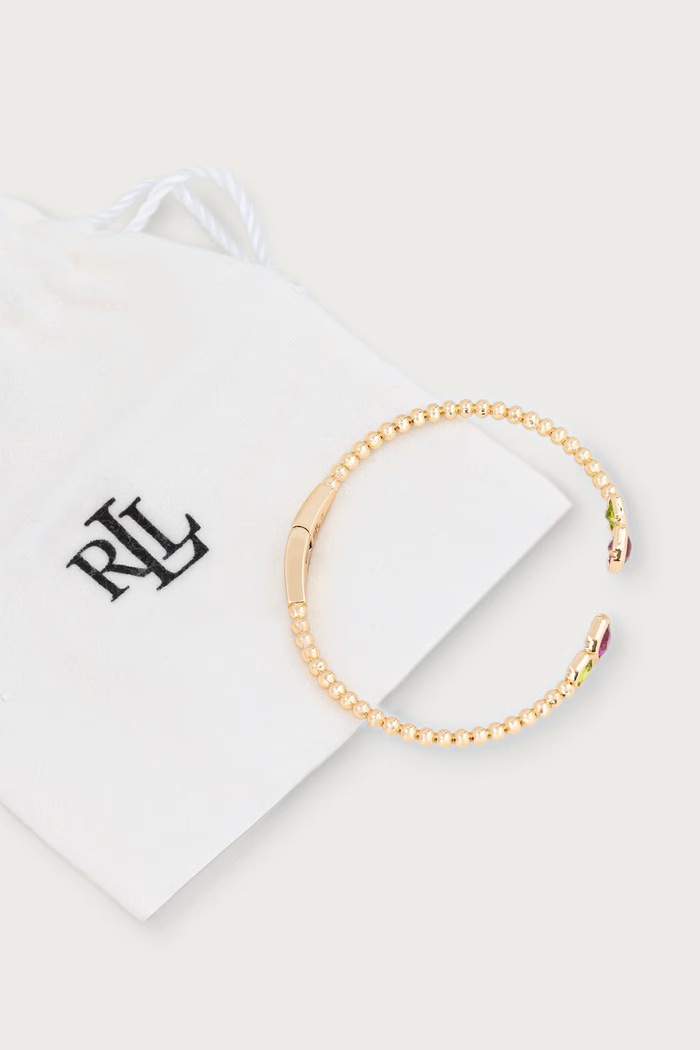 Akcesoria Lauren Ralph Lauren bransoletka damska mosiężna 14B00759 złoty
