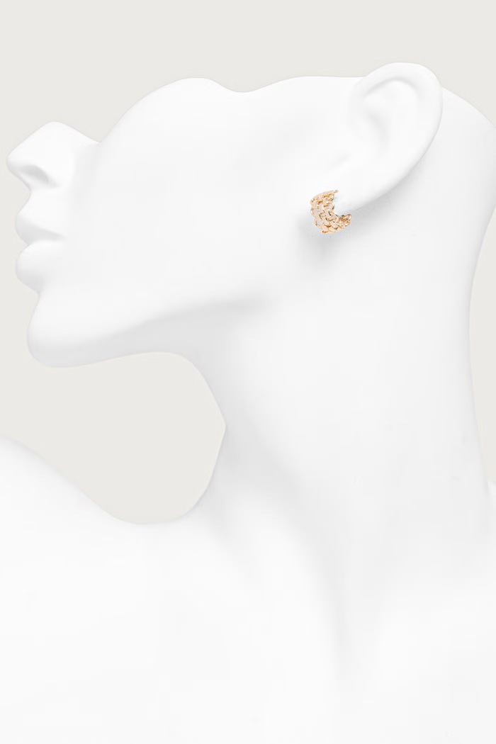 Lauren Ralph Lauren kolczyki damskie metalowe złoty 14G01572