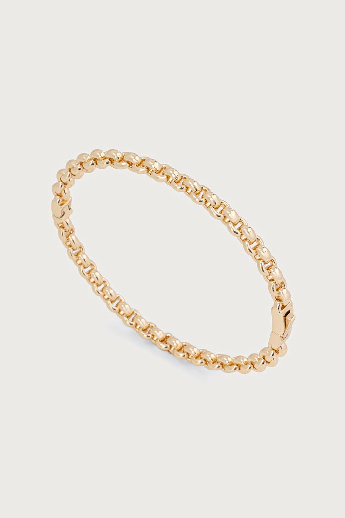Lauren Ralph Lauren bransoletka damska metalowa złoty 14B00766