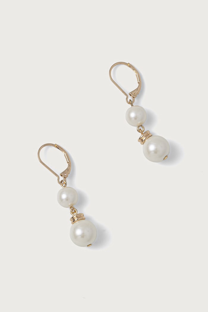 Lauren Ralph Lauren Kolczyki damskie metalowe złoty 14G01555
