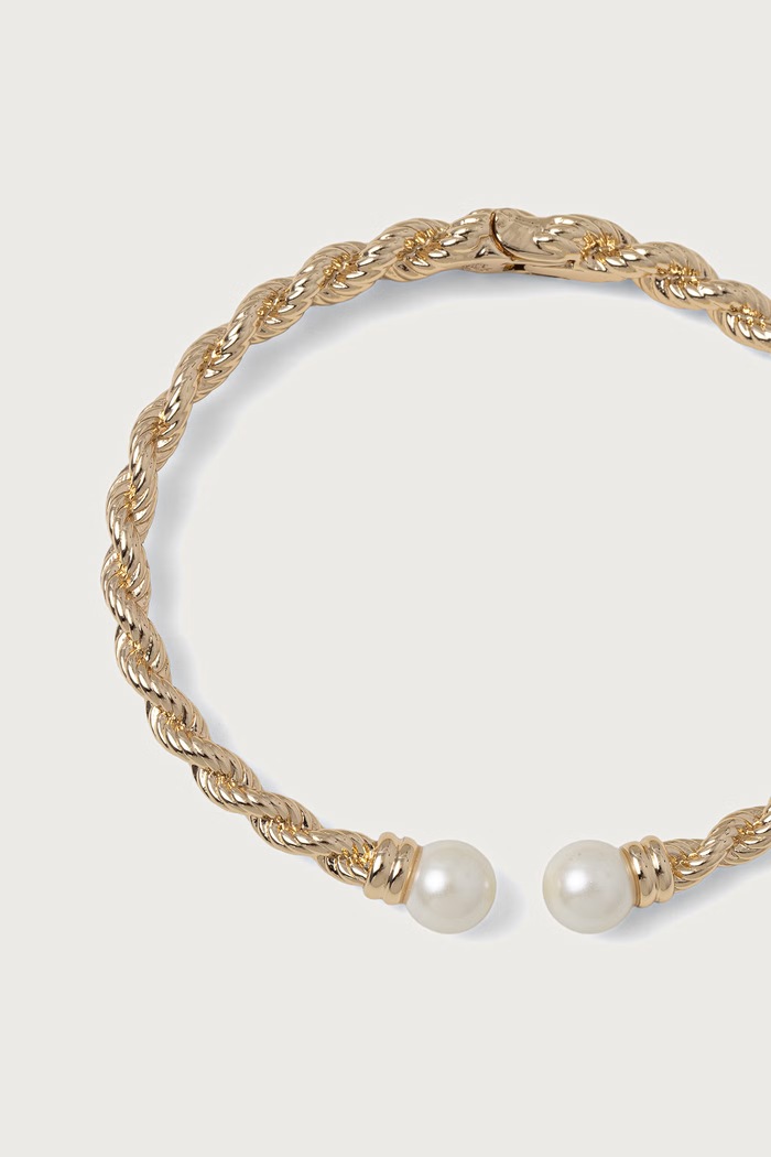 Lauren Ralph Lauren Bransoletka damska metalowa 14B00767 złoty AW26