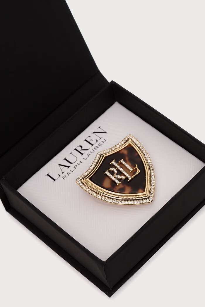 Broszka Lauren Ralph Lauren 14P00079 złoty