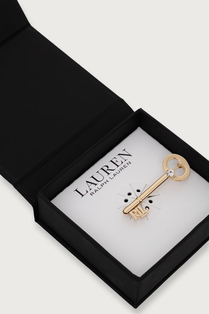 Akcesoria Lauren Ralph Lauren Broszka damska 14P00077 złoty