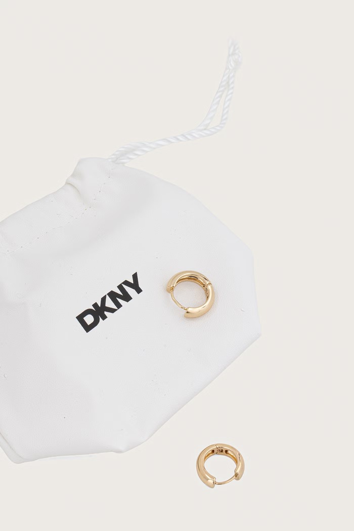 DKNY kolczyki damskie złoty 04G00969