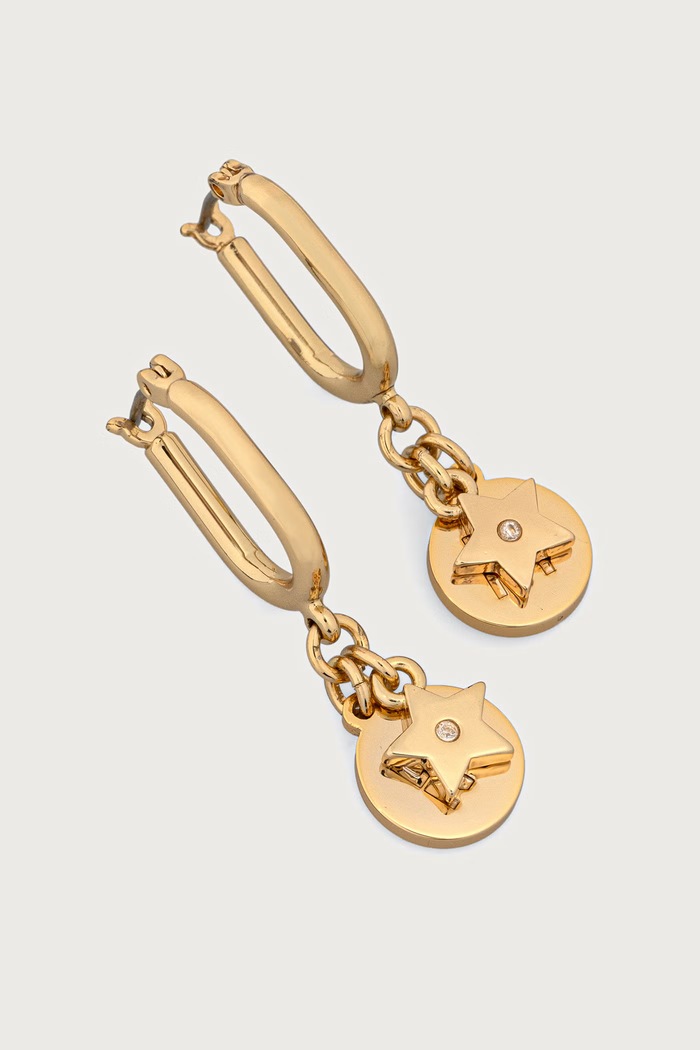 DKNY Kolczyki damskie złoty 04G00957