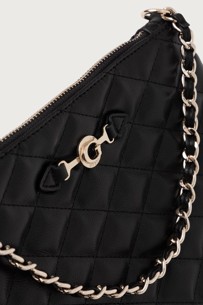 Doplnky Guess Kabelka dámska z imitácie kože FRANCES PW7587.P6474 čierna