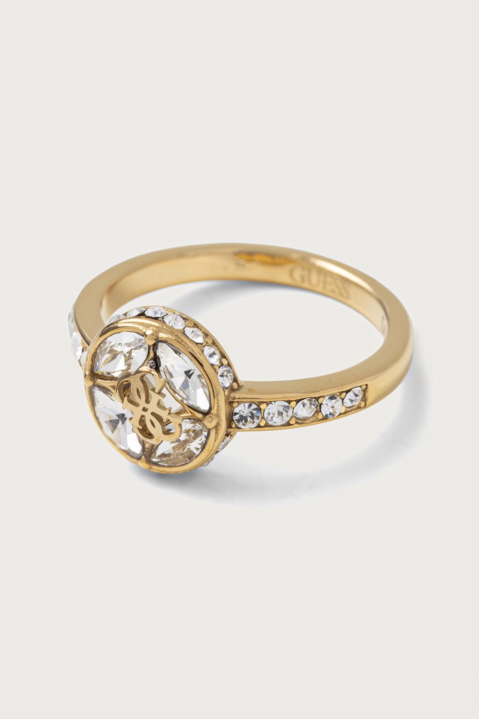 Guess Damskie ze stali nierdzewnej 4G SUPREME JUBR06.394JW złoty AW26