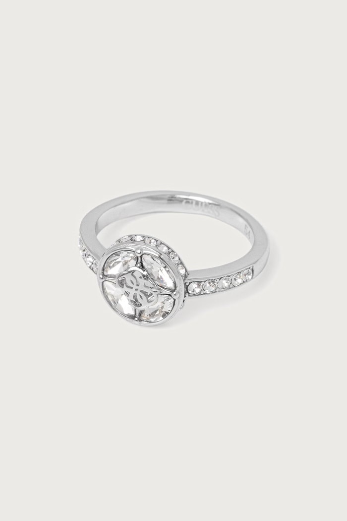 Guess Для женщин из нержавеющей стали 4G SUPREME серебрянный JUBR06.394JW