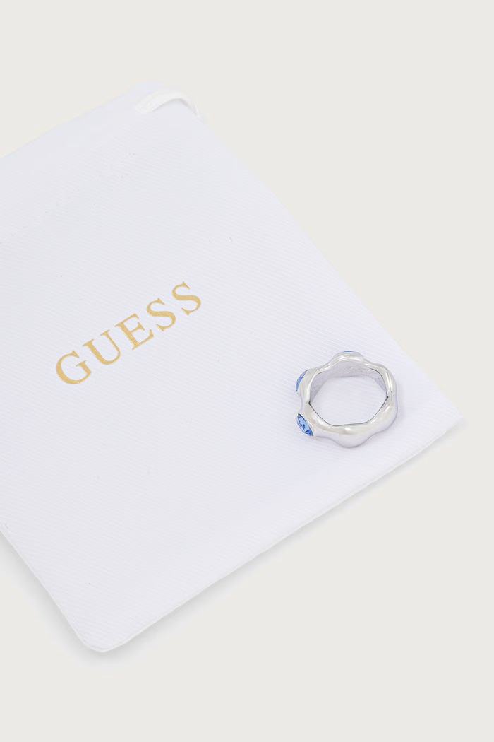 Akcesoria Guess Pierścionek damski DIVINE JUBR06.313JW srebrny