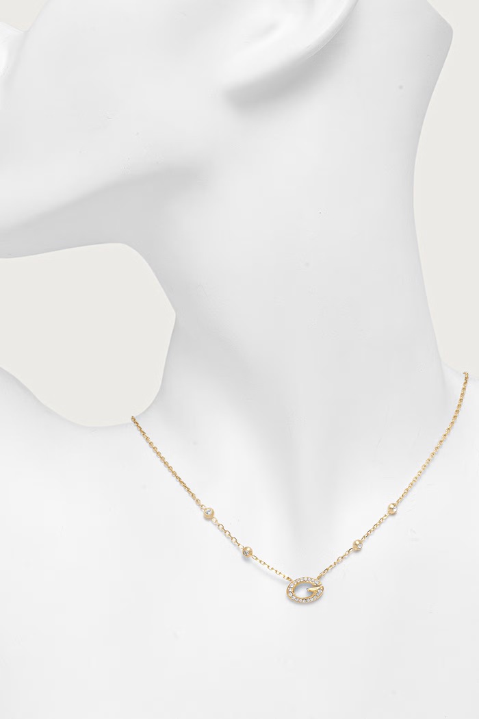 Αξεσουάρ Guess Κολιέ G CAMDEN JUBN06.336JW χρυσαφί