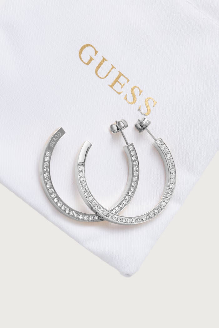 Akcesoria Guess Kolczyki damskie MADISON JUBE06.437JW srebrny