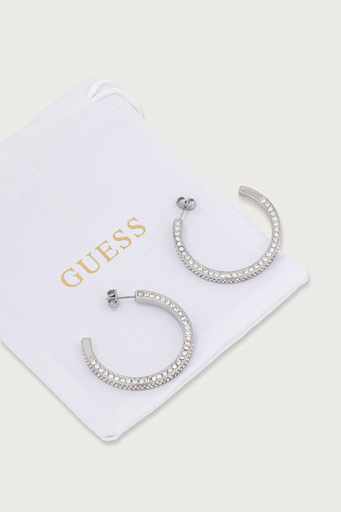 Kolczyki damskie MADISON Guess JUBE06.435JW srebrny