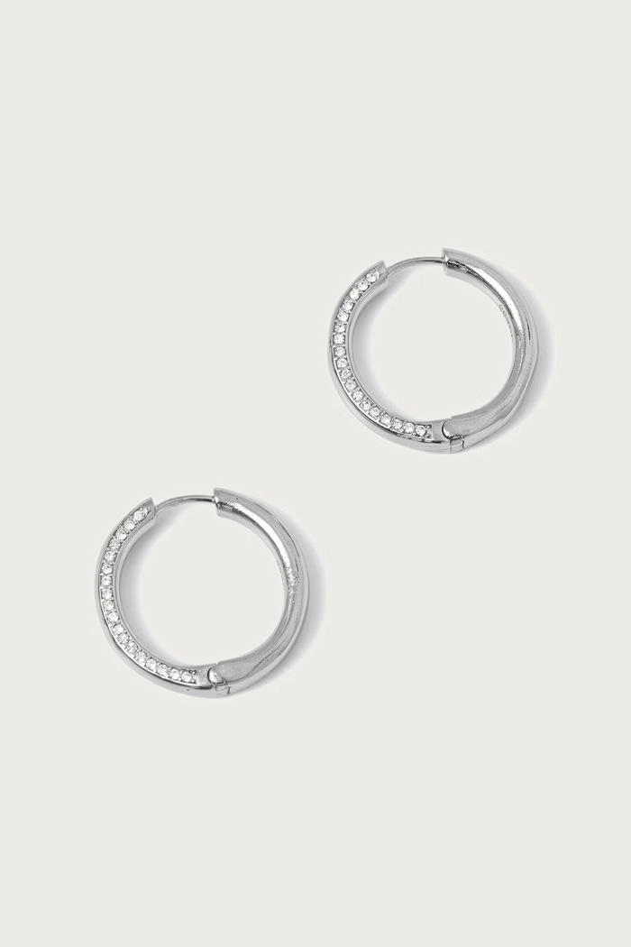 Guess Kolczyki damskie MADISON srebrny JUBE06.427JW