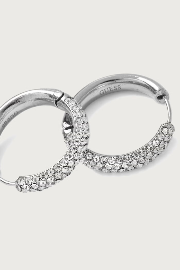 Guess Uhani ženski MADISON JUBE06.425JW srebrna AW26