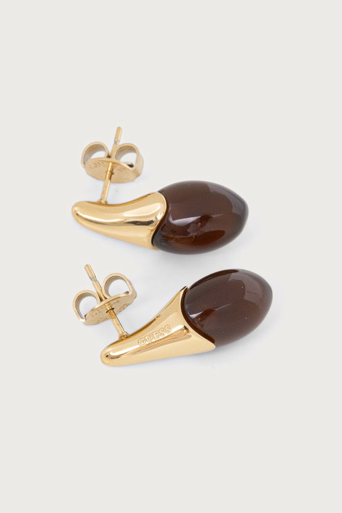 Guess Kolczyki damskie TRUE COLORS JUBE06.407JW złoty AW26