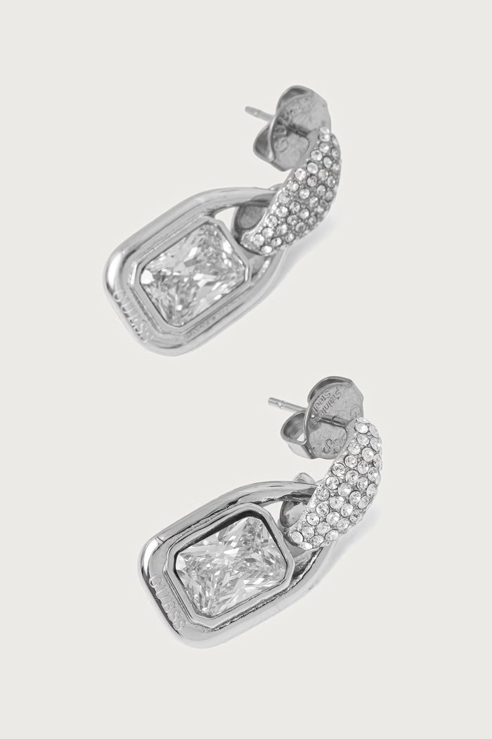 Guess Kolczyki damskie RADIOSA JUBE06.391JW srebrny AW26