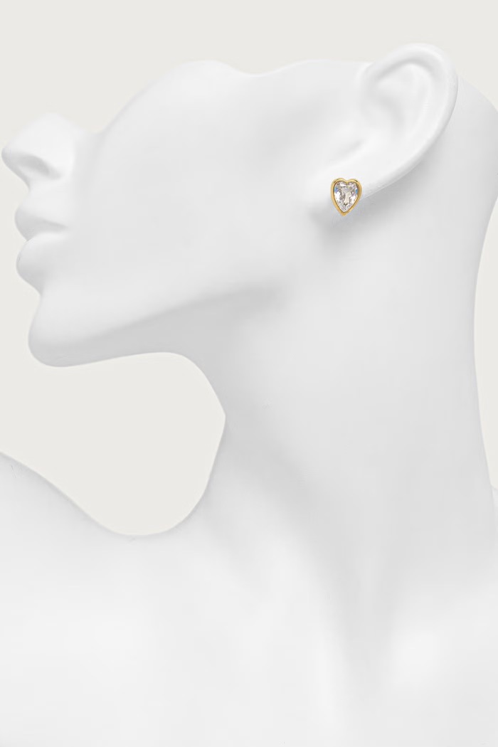Doplnky Guess Náušnice dámske CRYSTAL LOVE JUBE06.361JW zlatá