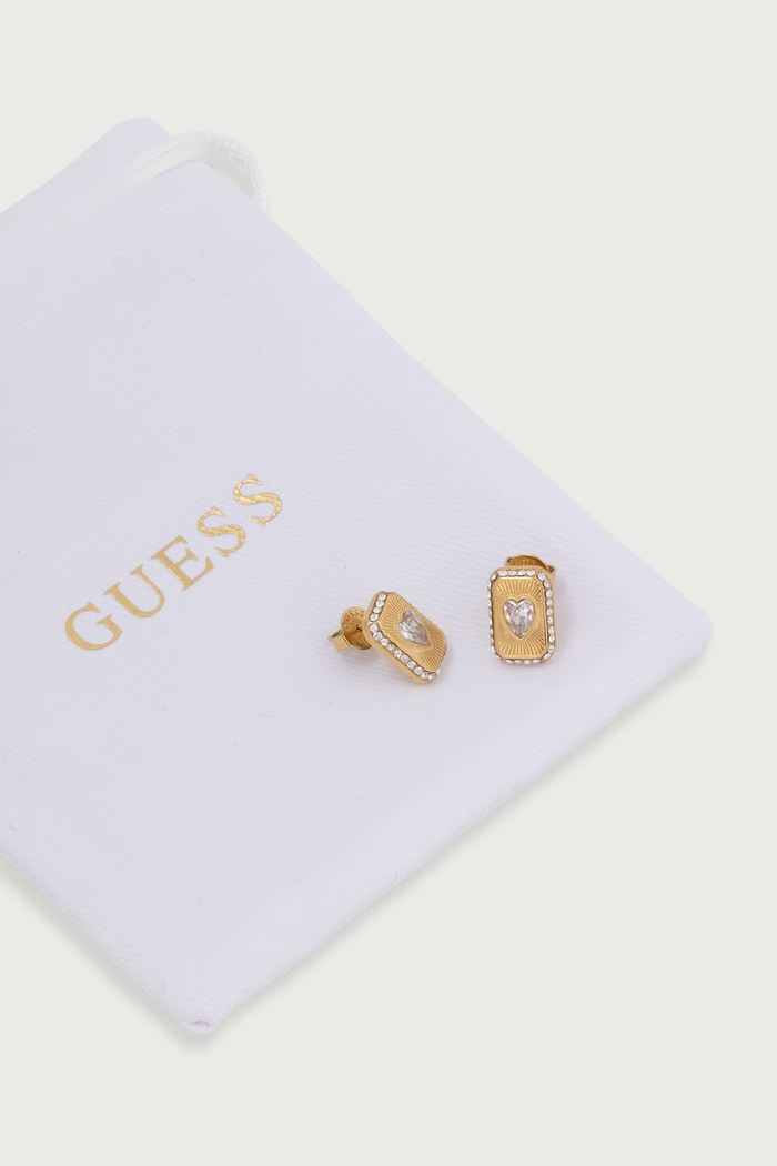 Kolczyki CRYSTAL LOVE Guess złoty JUBE06.357JW