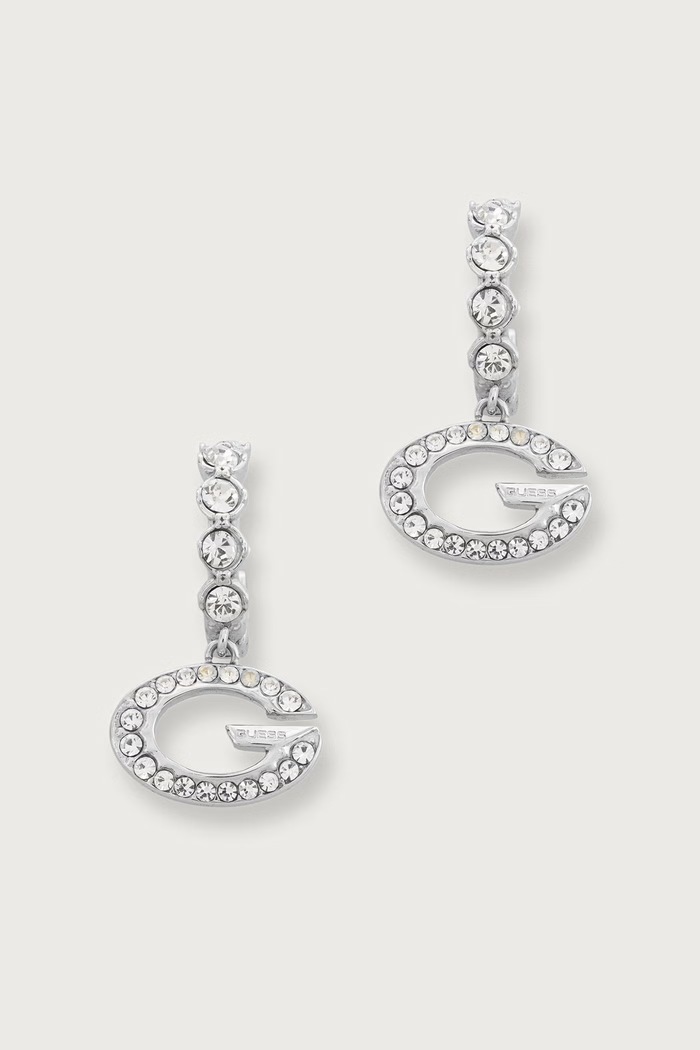 Guess Cercei pentru femei G CAMDEN argintiu JUBE06.342JW