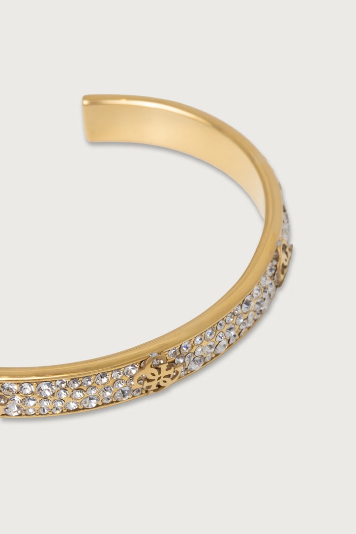 Guess Bransoletka damska z cyrkonią 4G SUPREME JUBB06.401JW złoty AW26