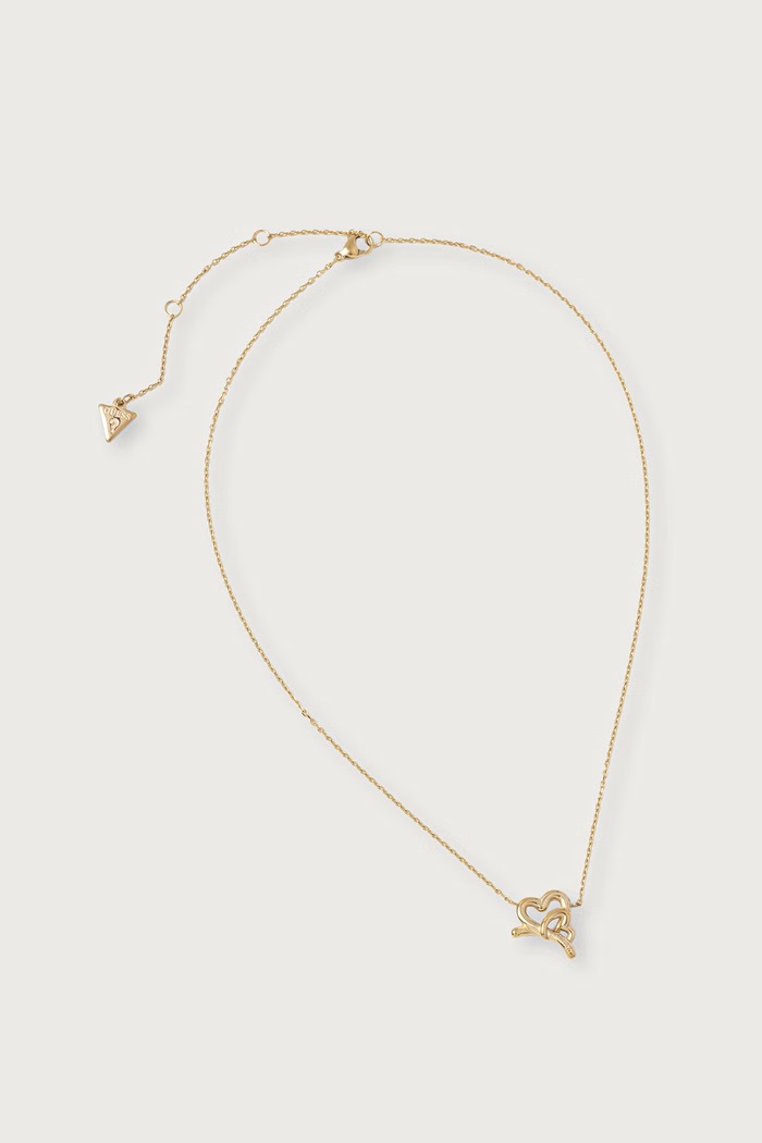 Guess Naszyjnik damski LOVE BITES złoty JUBN06.056JW