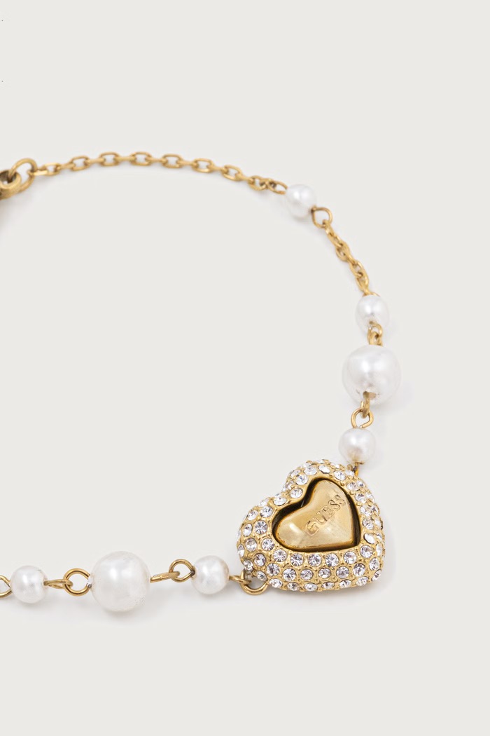Guess Bransoletka ze stali nierdzewnej BELOVED JUBB06.009JW złoty AW26